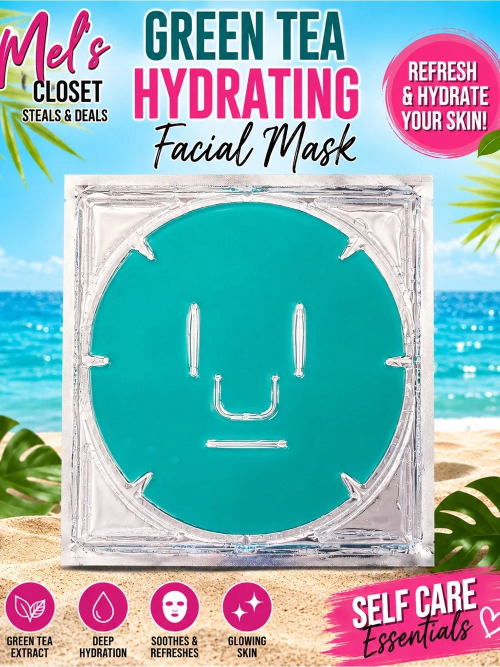 Platinum Collagen Cell Renewal Facial Mask - Silver
